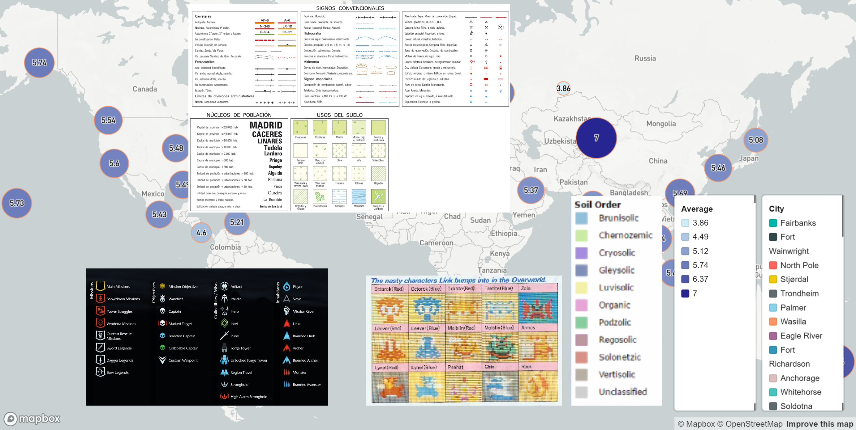 Power bi карта